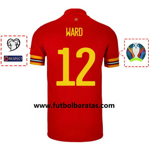 Camiseta ward 12 Gales 2020 Primera Equipacion