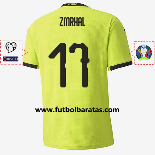 Camiseta zmrhal 17 República Checa 2020 Segunda Equipacion