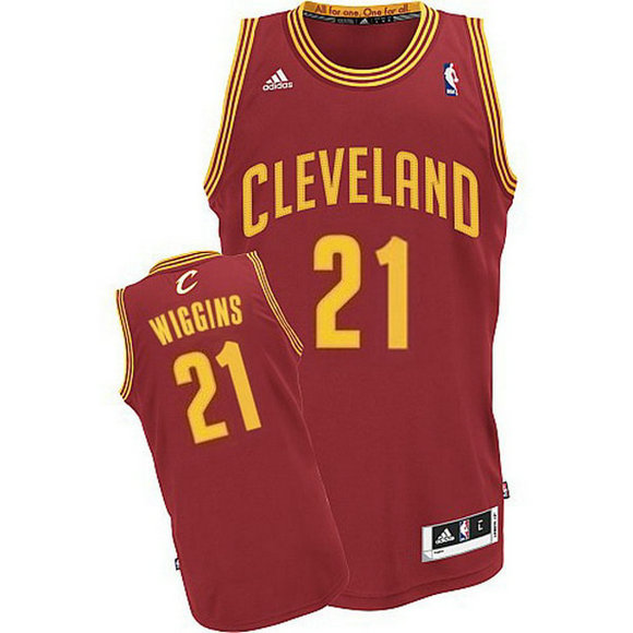 Camisetas Andrew Wiggins 21 Cleveland Cavaliers Rev30 Roja