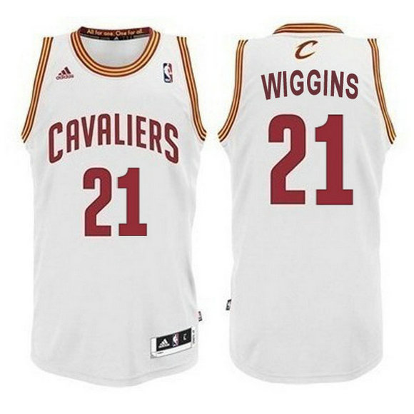 Camisetas Andrew Wiggins Cleveland Cavaliers Rev30 Blanca