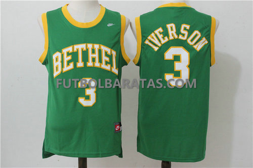 Camisetas Bethei Iverson 3 philadelphia 76ers 2017 verd