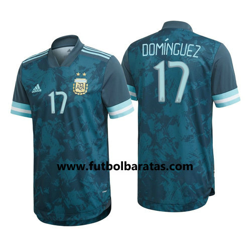 Camisetas Domínguez 17 argentina 2020 Segunda Equipacion