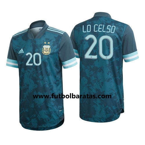 Camisetas Lo Celso 20 argentina 2020 Segunda Equipacion