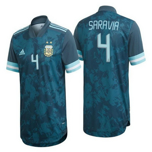 Camisetas Saravia 4 argentina 2020 Segunda Equipacion