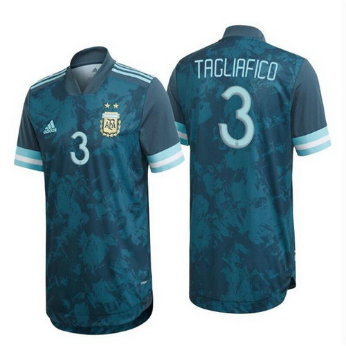 Camisetas Tagliafico 3 argentina 2020 Segunda Equipacion