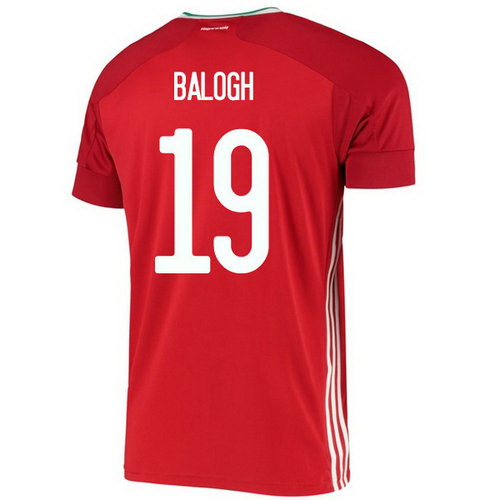 Camisetas balogh 19 Hungría 2020 Primera Equipacion