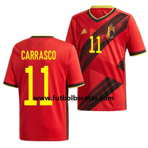 Camiseta Bélgica carrasco 11 2019-2020 Primera Equipacion