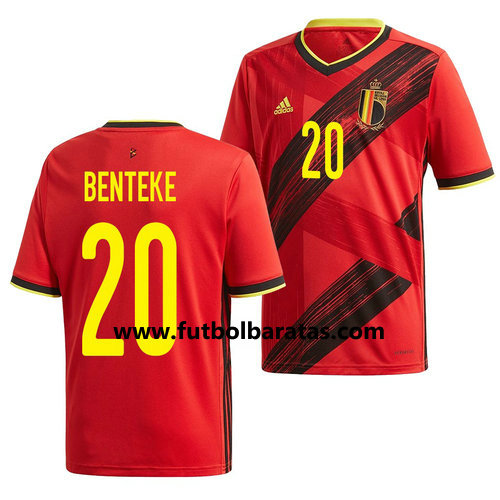 Camiseta Bélgica christian 20 2019-2020 Primera Equipacion