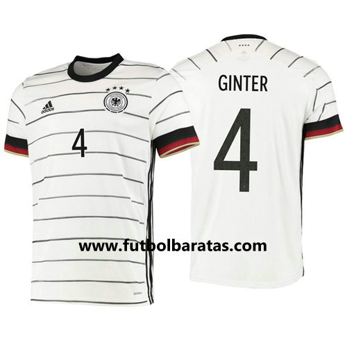 Camisetas ginter 4 Alemania 2019-2020 Primera Equipacion