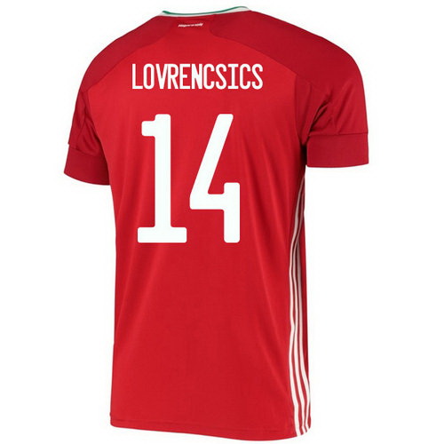 Camisetas lovrencsics 14 Hungría 2020 Primera Equipacion