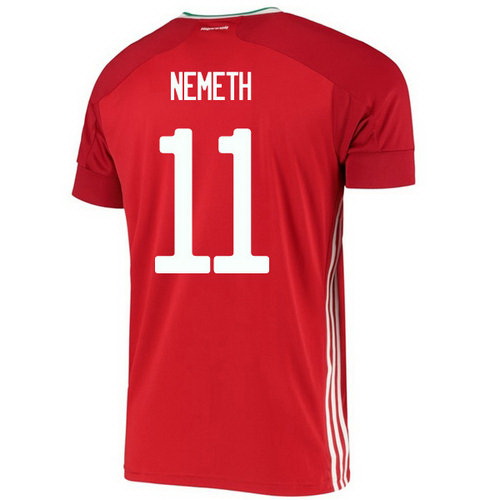 Camisetas nemeth 11 Hungría 2020 Primera Equipacion