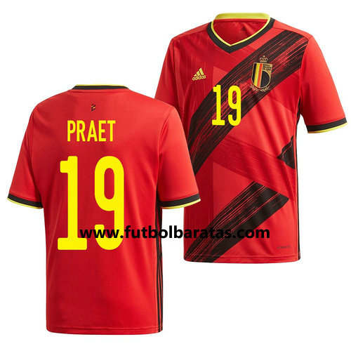 Camiseta Bélgica praet 19 2019-2020 Primera Equipacion