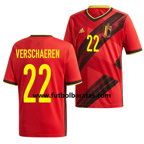 Camiseta Bélgica verschaeren 22 2019-2020 Primera Equipacion