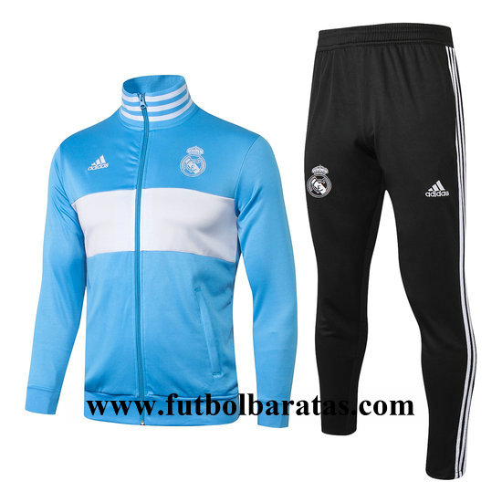 Chandal del Real Madrid 2019 azul celeste