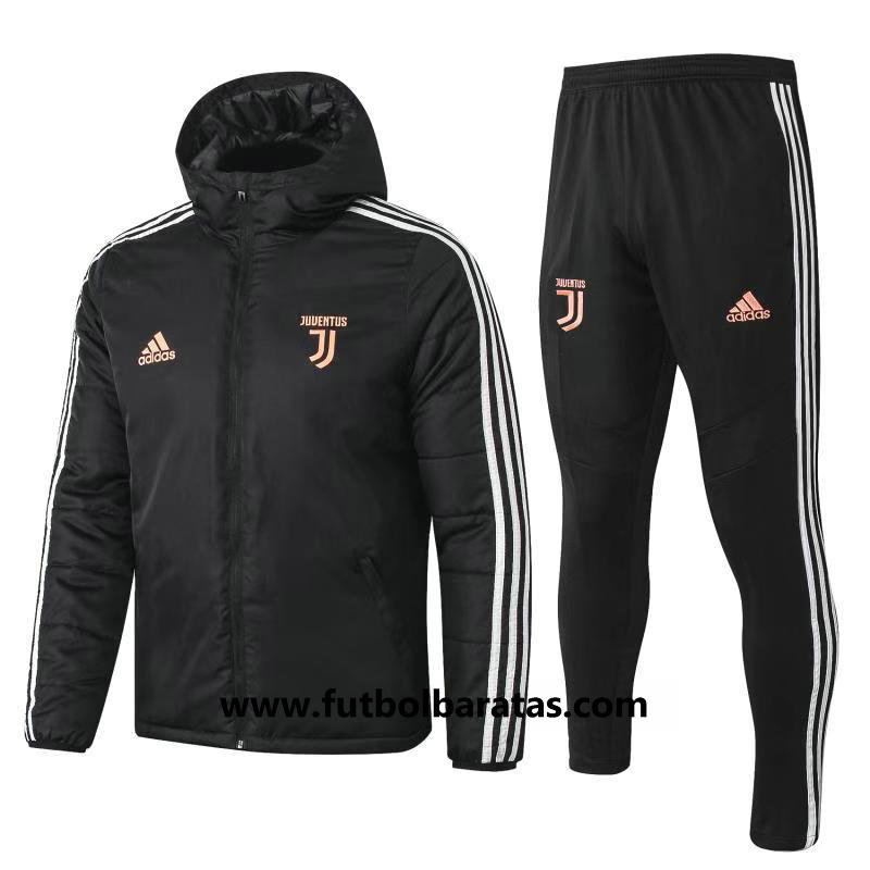 Chandal Encapuchad Juventus 2019-20 Negro