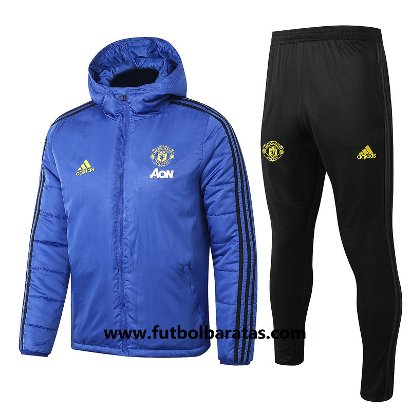 Chandal Encapuchad Manchester United 2019-20 Azul