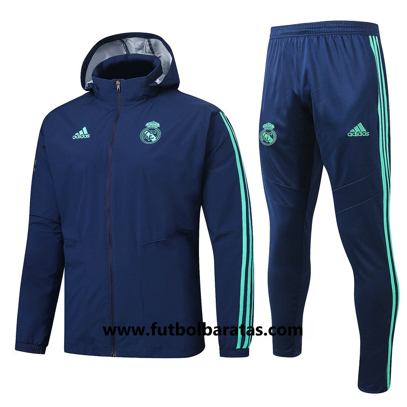 Chandal Encapuchad Real Madrid 2019-2020 Azul