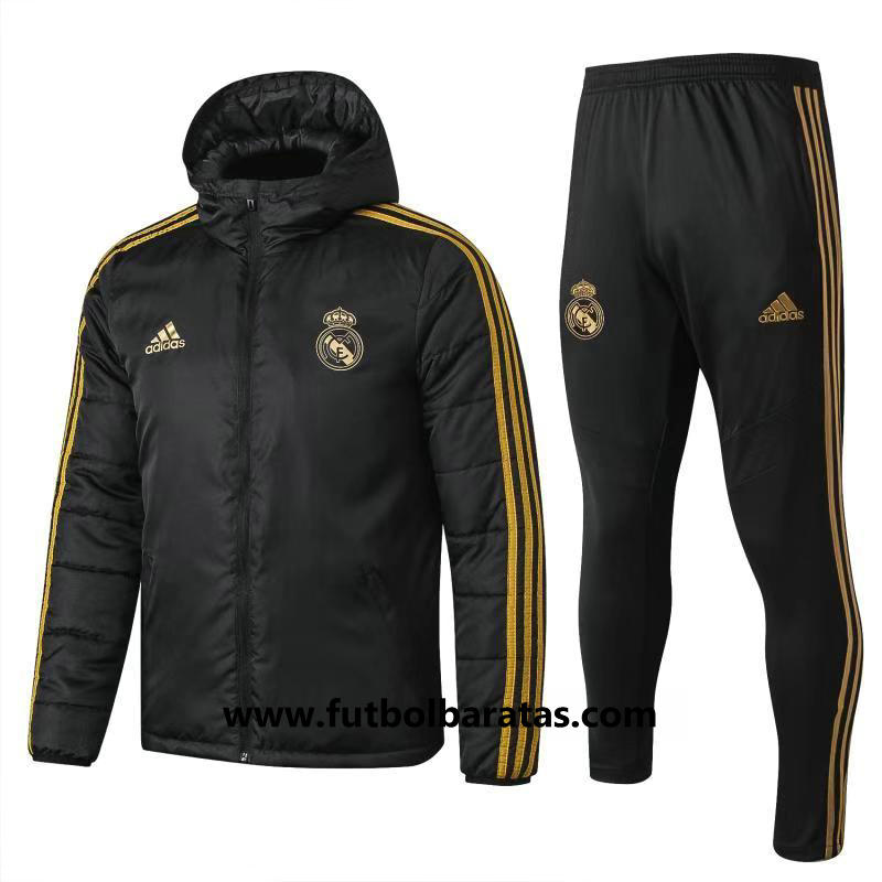 Chandal Encapuchad Real Madrid 2019-2020 Negro