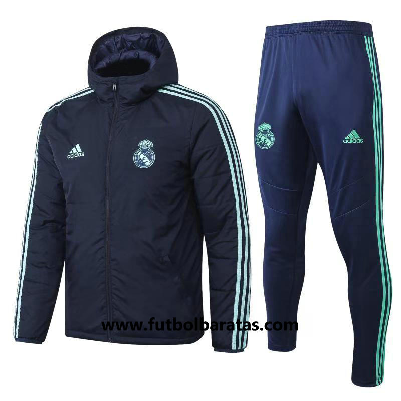 Chandal Encapuchad Real Madrid 2019-20 Azul