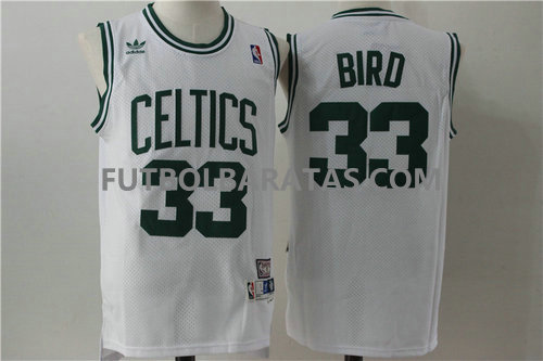 Nuevo camiseta Bird 33 boston celtics 2017 blanc