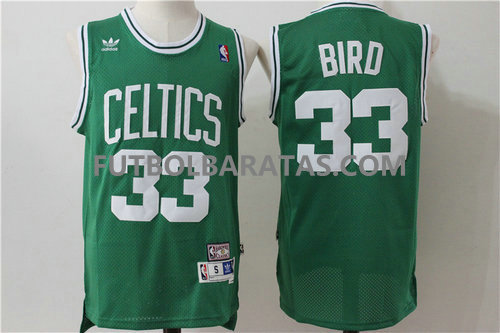 Nuevo camiseta Bird 33 boston celtics 2017 verde