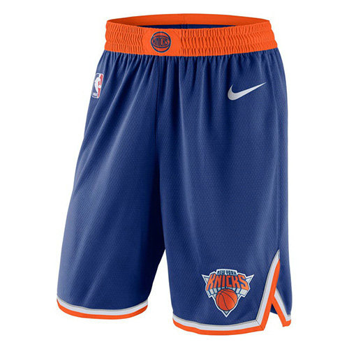 Pantalones Cortos baloncesto 2017-18 Azul New York Knicks Hombre