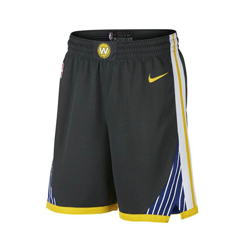 Pantalones Cortos baloncesto 2017-18 Negro Golden State Warriors Hombre