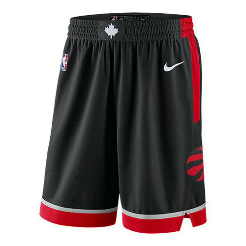 Pantalones Cortos baloncesto 2017-18 Negro Toronto Raptors Hombre