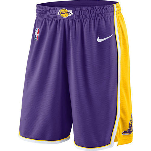 Pantalones Cortos baloncesto 2017-18 P鐓pura Los Angeles Lakers Hombre