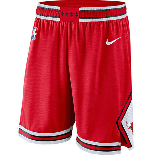 Pantalones Cortos baloncesto 2017-18 Rojo Chicago Bulls Hombre