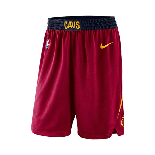 Pantalones Cortos baloncesto 2017-18 Rojo Cleveland Cavaliers Hombre