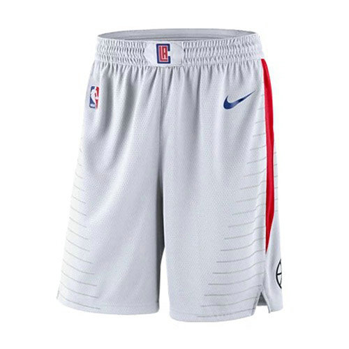 Pantalones Cortos baloncesto Association 2018 Blanco Los Angeles Clippers Hombre