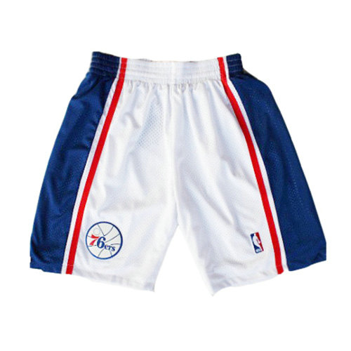 Pantalones Cortos baloncesto Blanca Philadelphia 76ers Hombre