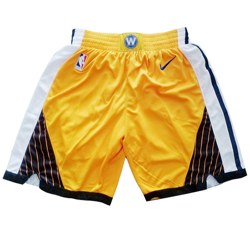 Pantalones Cortos baloncesto Earned 2018-19 Amarillo Golden State Warriors Hombre