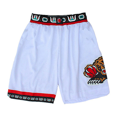 Pantalones Cortos baloncesto Hardwood Classics Blanco Vancouver Grizzlies Hombre