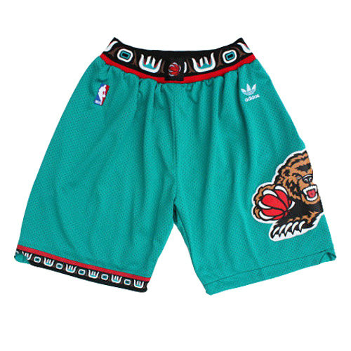 Pantalones Cortos baloncesto Hardwood Classics Verde Vancouver Grizzlies Hombre