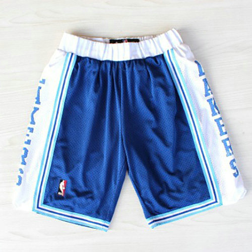Pantalones Cortos baloncesto Retro Azul Los Angeles Lakers Hombre