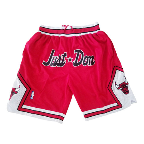 Pantalones Cortos baloncesto Rojo Chicago Bulls Hombre