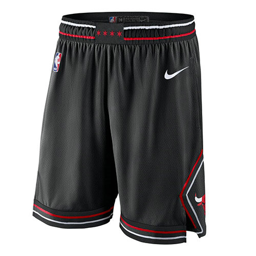 Pantalones Cortos baloncesto Statement 2018 Negro Chicago Bulls Hombre