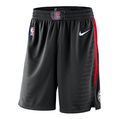 Pantalones Cortos baloncesto Statement 2018 Negro Los Angeles Clippers Hombre