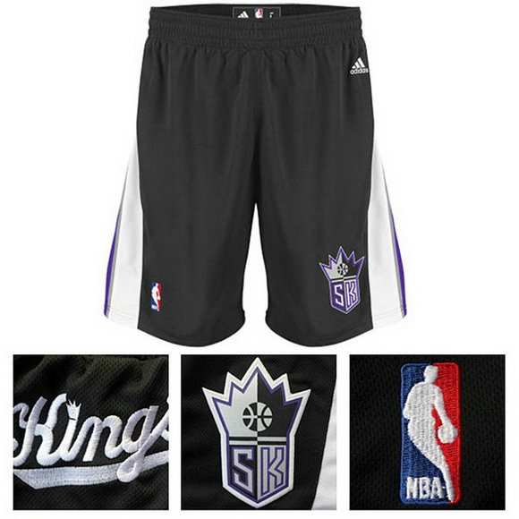 Pantalones Sacramento Kings Rev30 Negro