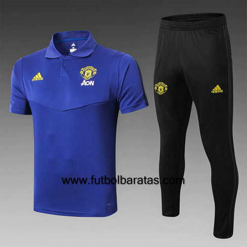 Polo Chandel Manchester United 2019-2020 Azul