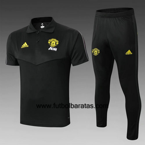 Polo Chandel Manchester United 2019-2020 Negro