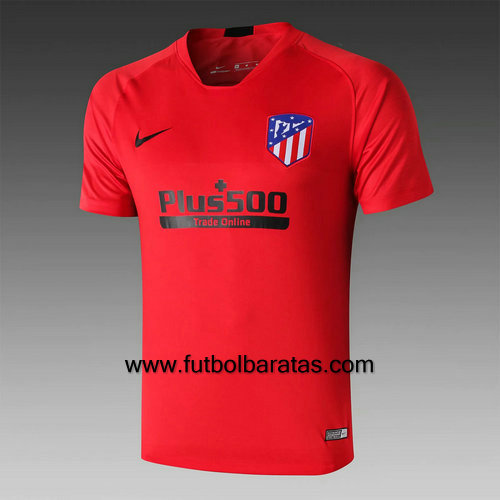 Rojo Camiseta del Atletico Madrid 2019-2020 Equipacion