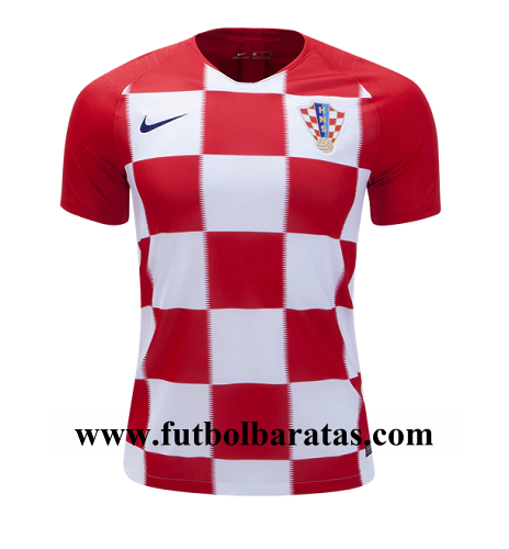 Tailandia Camiseta Croacia 2018 Primera Equipacion