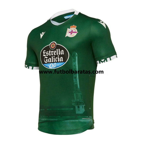 Tailandia Camiseta del Deportivo La Coruna 2019-2020 Segunda Equipacion