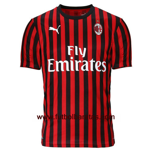 Tailandia camiseta del AC Milan 2019-2020 Primera Equipacion