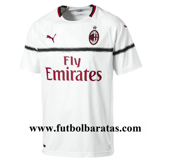 Tailandia camiseta del AC Milan 2019 Segunda Equipacion