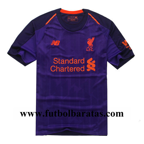 Tailandia camiseta del Liverpool 2019 Segunda Equipacion