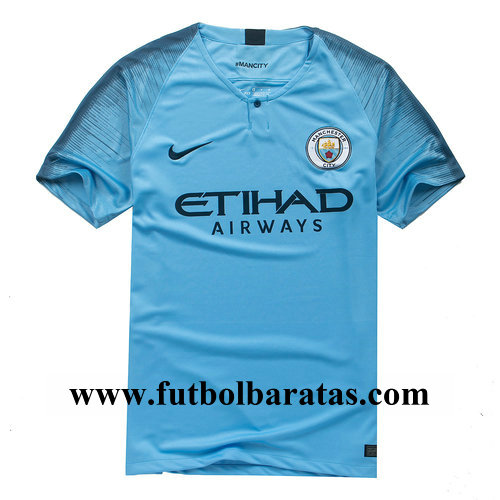 Tailandia Camiseta del Manchester City 2019 Primera Equipacion